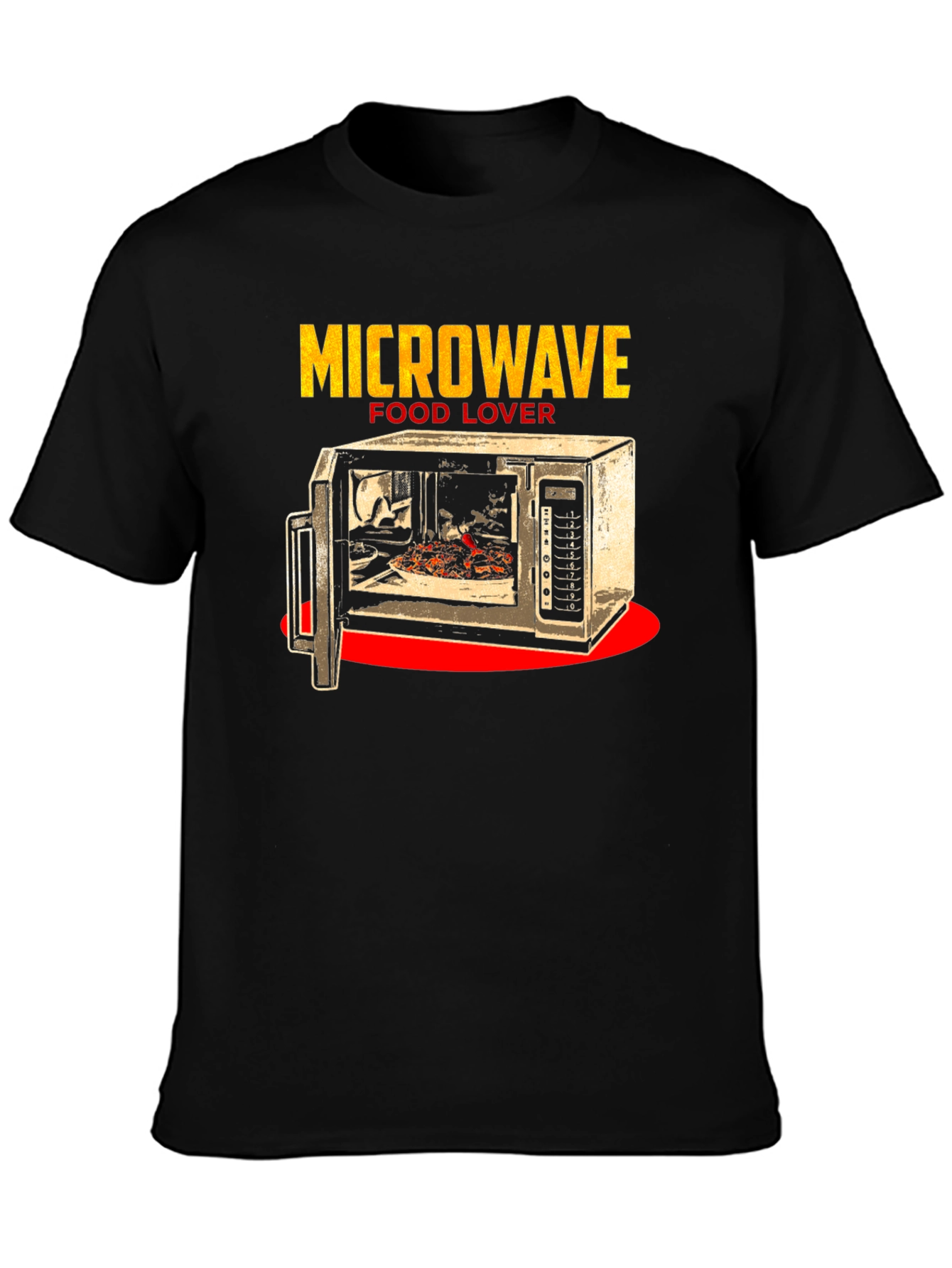 Microwave Food Lover T-Shirt - Funny Tee