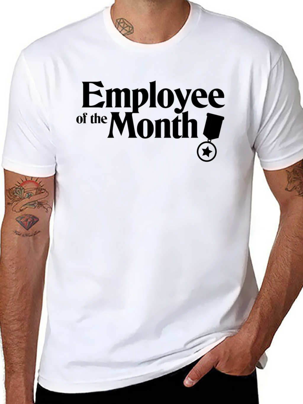 Employee of the Month Black T-Shirt