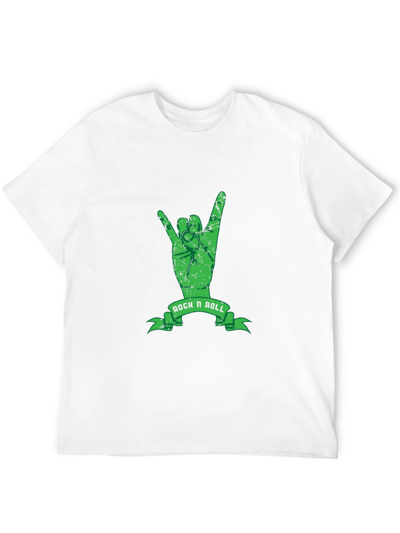 Rock n Roll Hand Sign Graphic T-Shirt