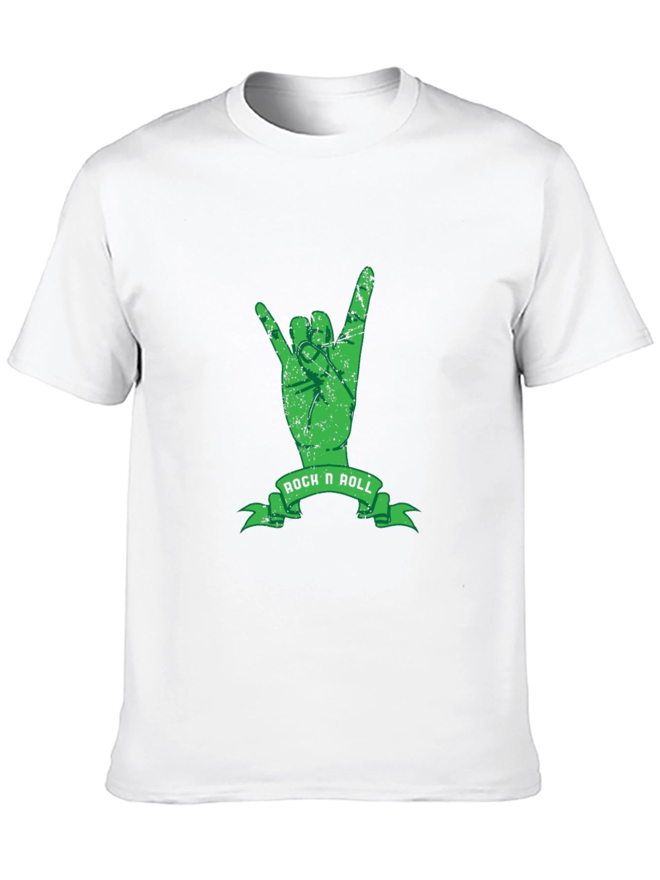 Rock n Roll Hand Sign Graphic T-Shirt