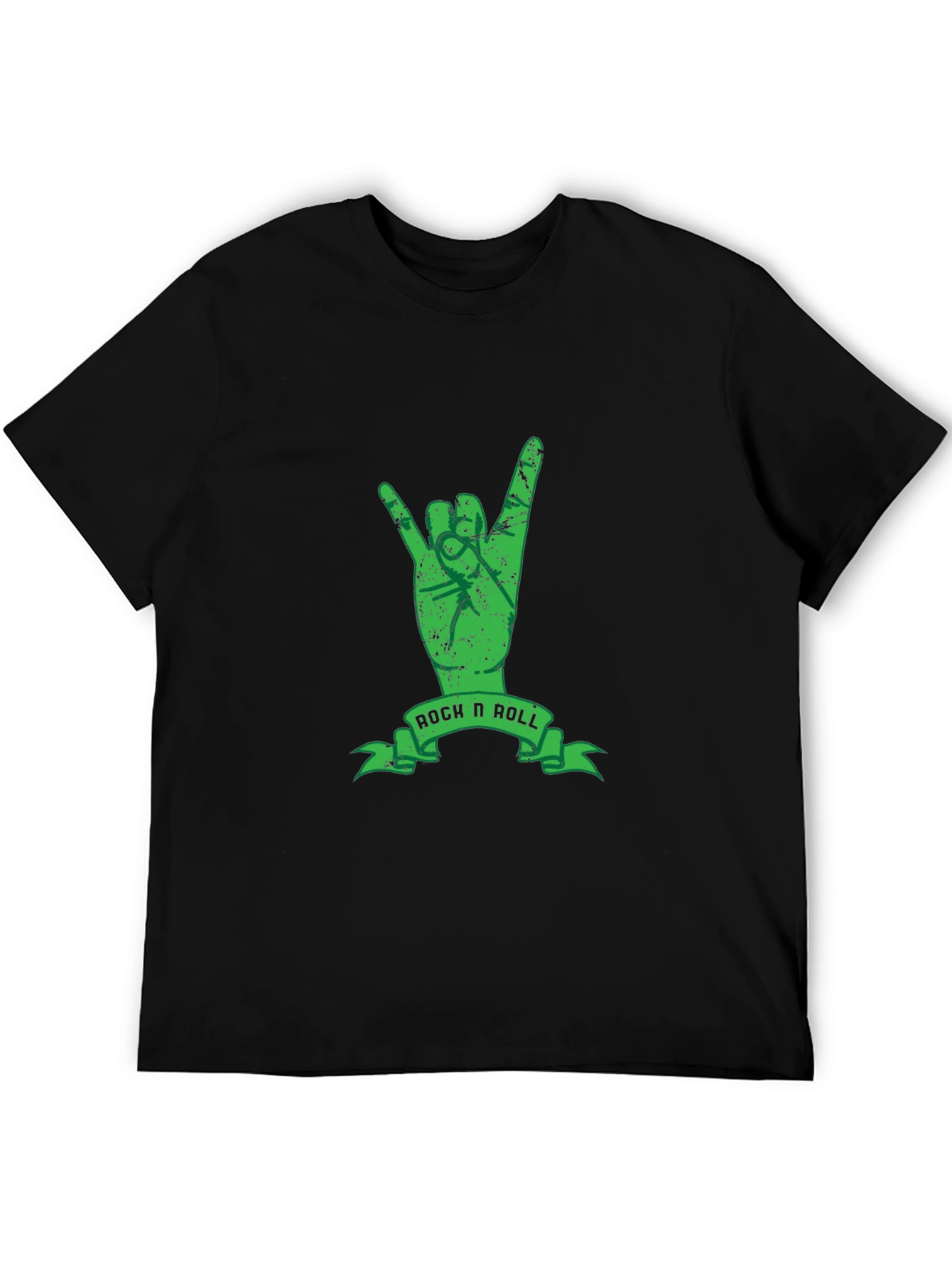 Rock n Roll Hand Sign Graphic T-Shirt