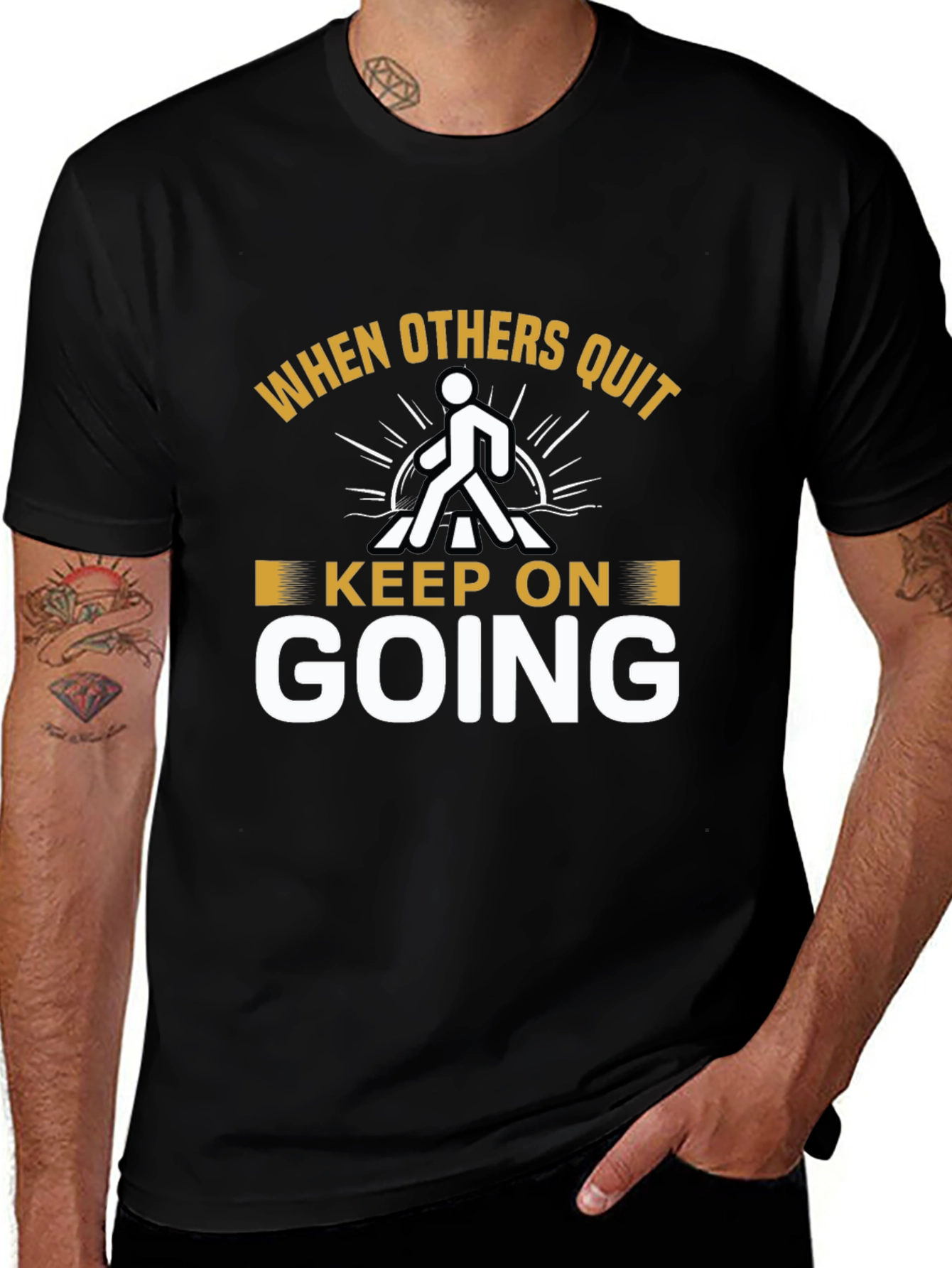 Keep On Going Motivational T-Shirt