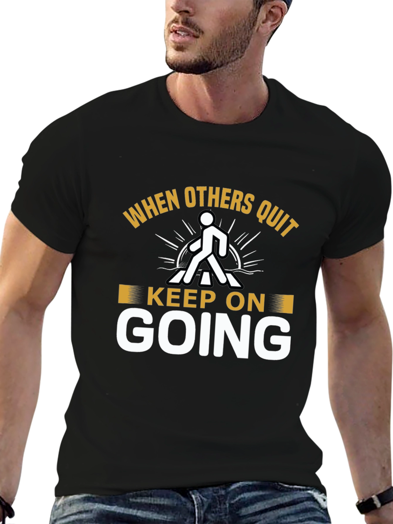 Keep On Going Motivational T-Shirt