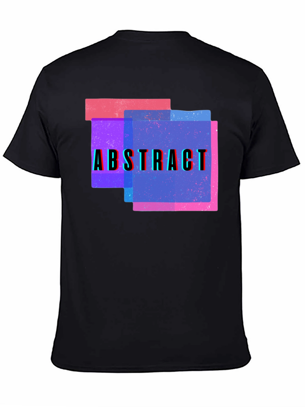 Abstract Graphic Tee - Modern Art Design