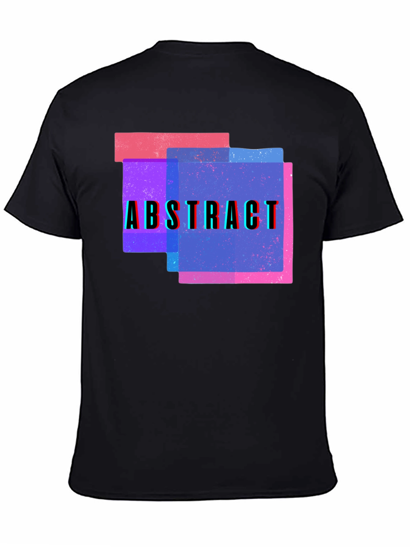 Abstract Graphic Tee - Modern Art Design