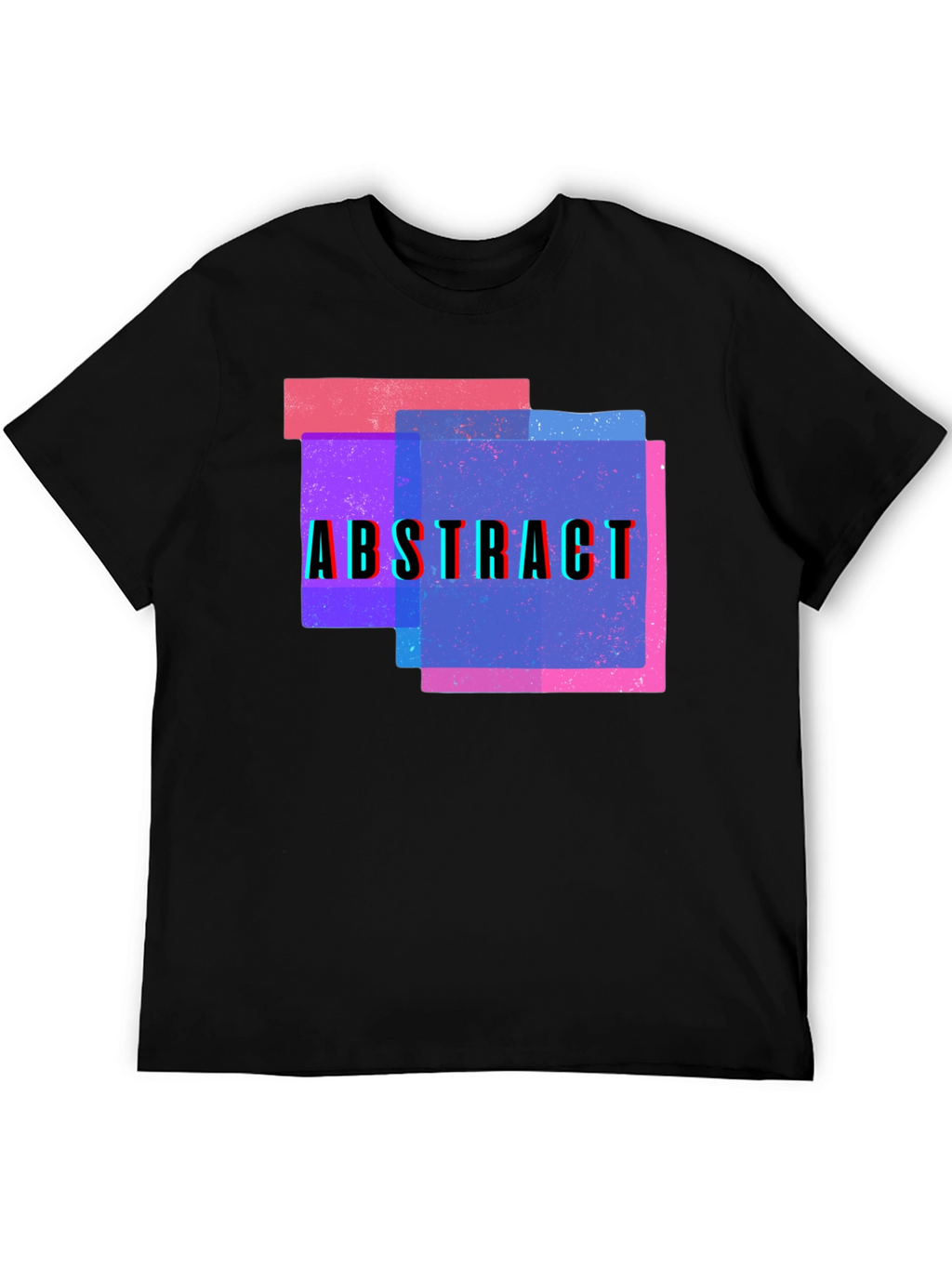 Abstract Graphic Tee - Modern Art Design