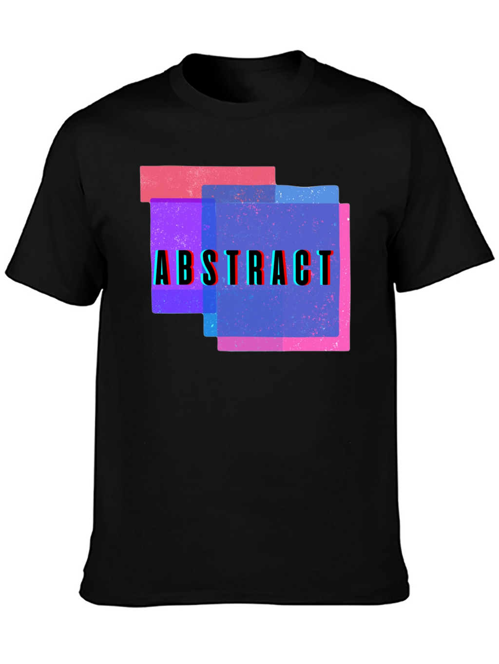 Abstract Graphic Tee - Modern Art Design