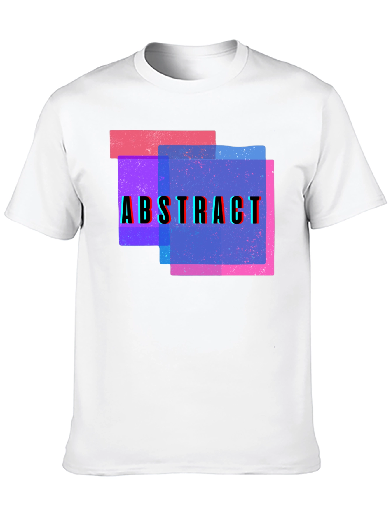 Abstract Graphic Tee - Modern Art Design