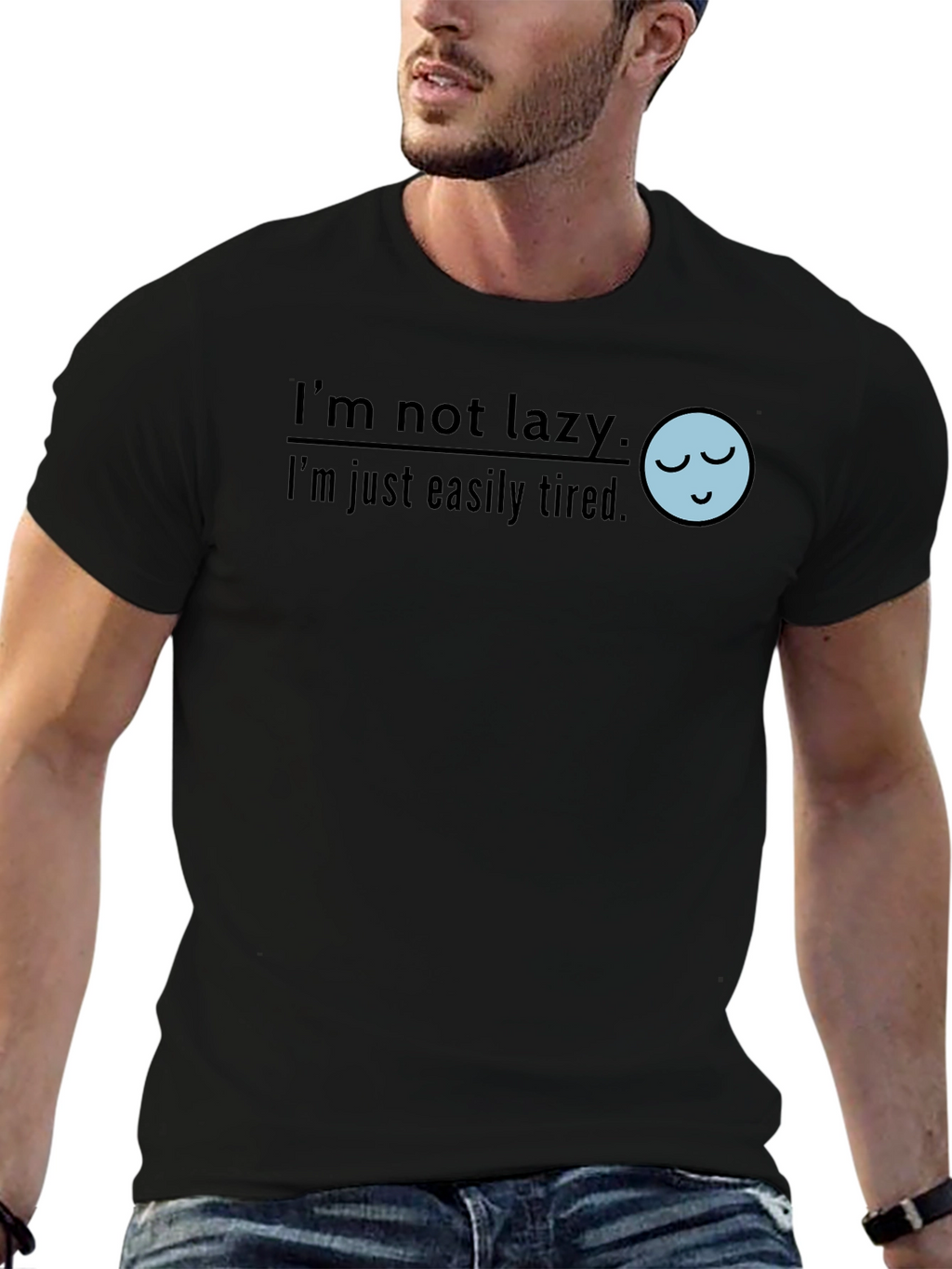 Funny Im Not Lazy Graphic T-Shirt