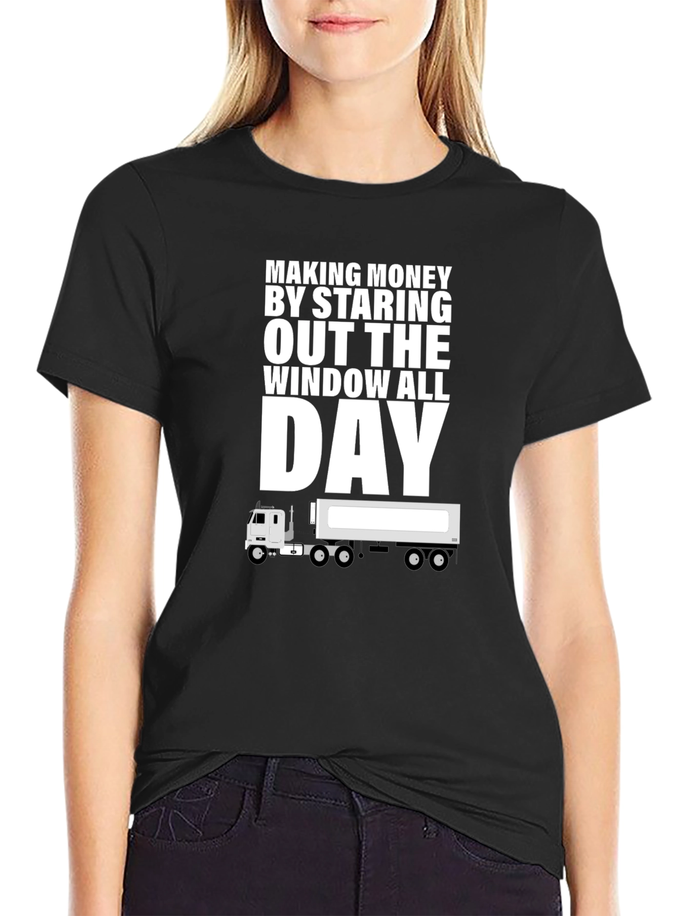Making Money Trucker T-Shirt