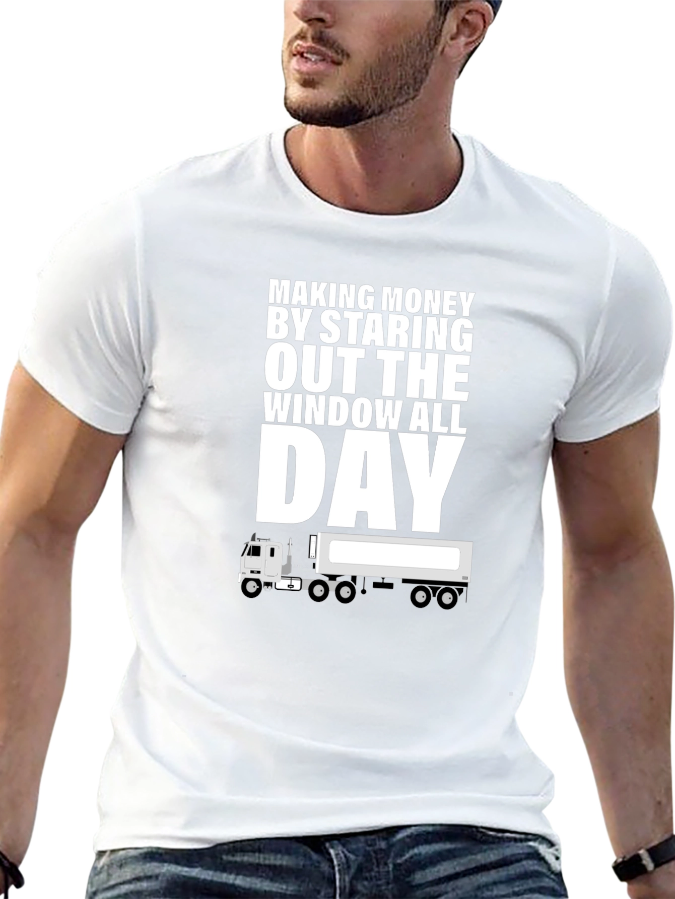 Making Money Trucker T-Shirt