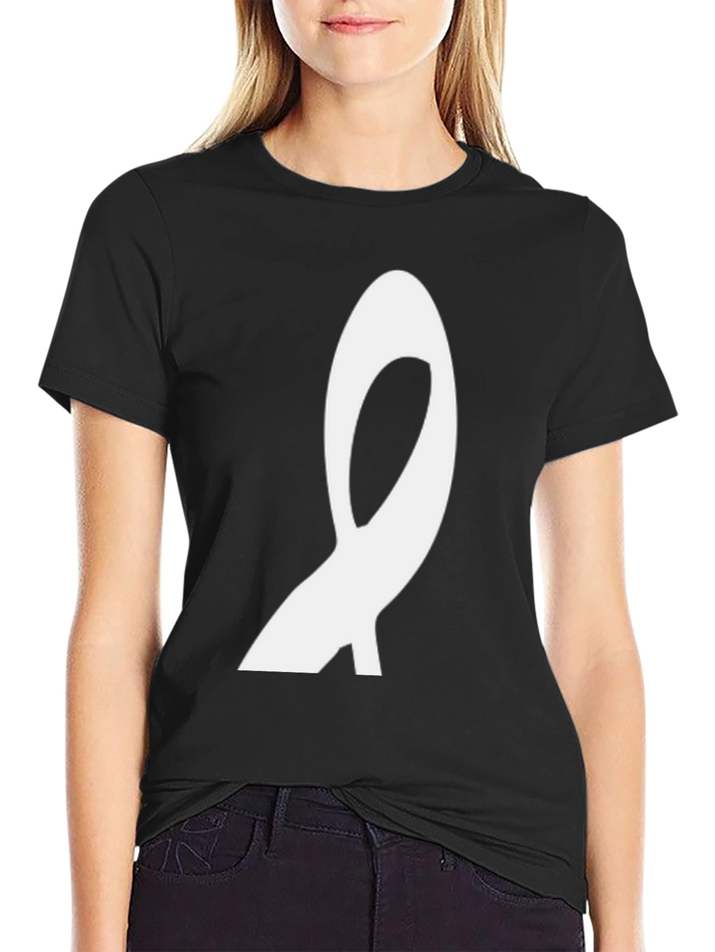 Abstract Symbol Graphic Tee - Modern Casual Wear