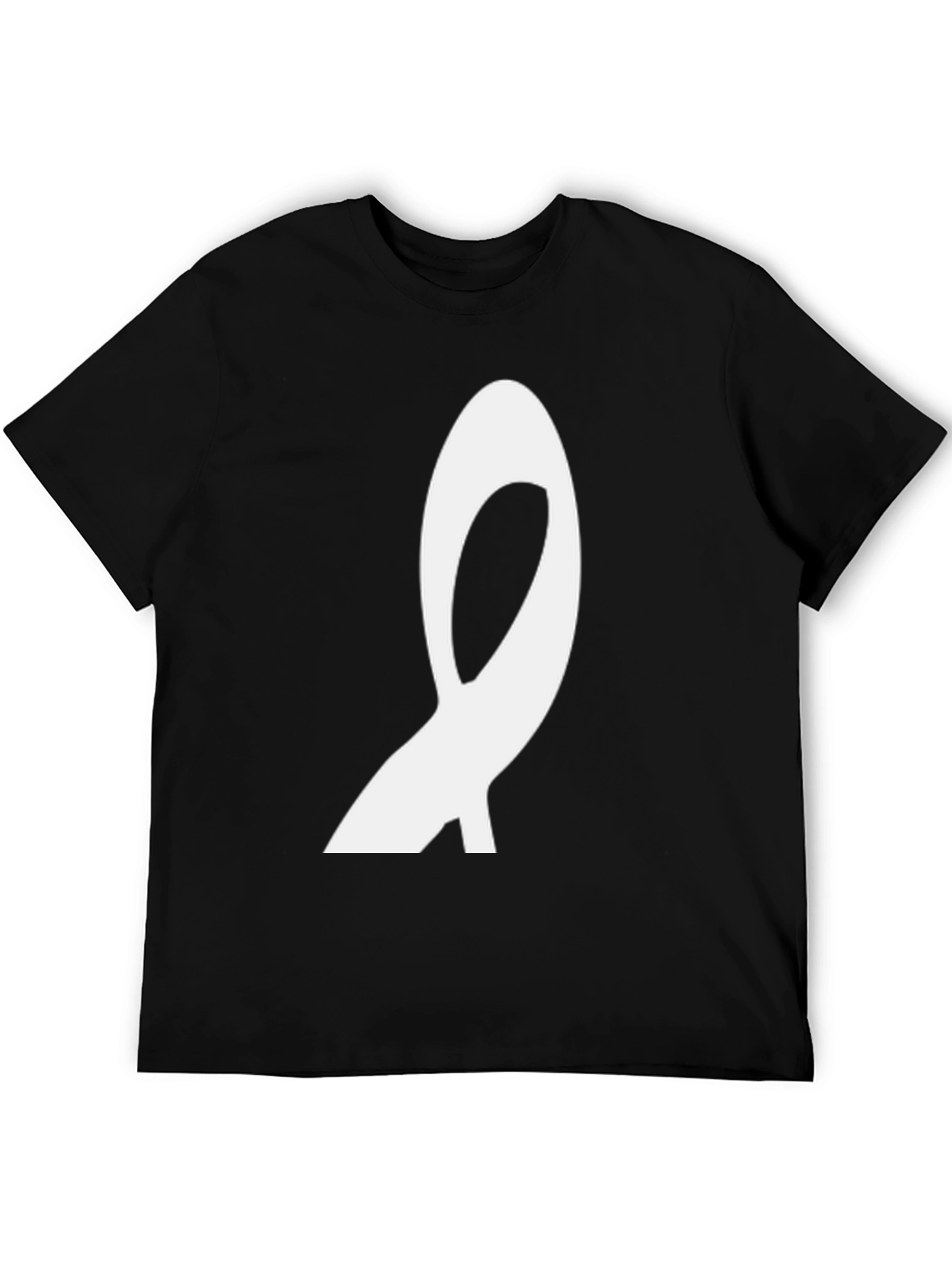 Abstract Symbol Graphic Tee - Modern Casual Wear