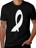Abstract Symbol Graphic Tee - Modern Casual Wear