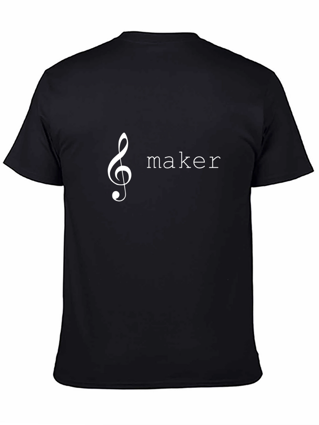Music Maker T-Shirt - Stylish Treble Clef Design
