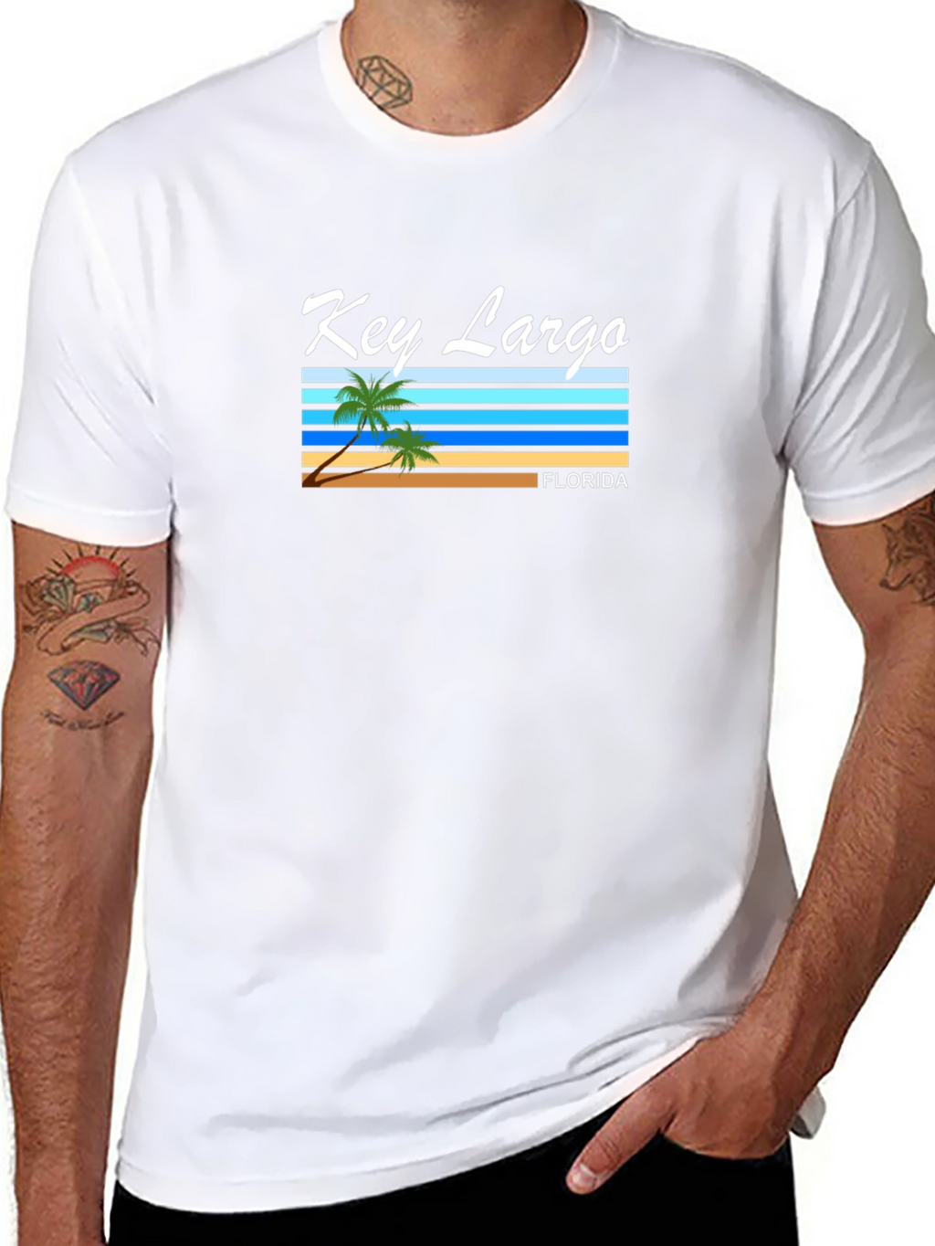 Key Largo Florida Graphic T-Shirt