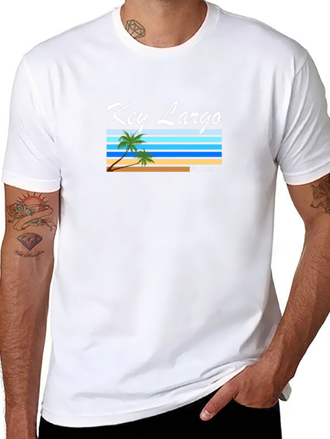Key Largo Florida Graphic T-Shirt