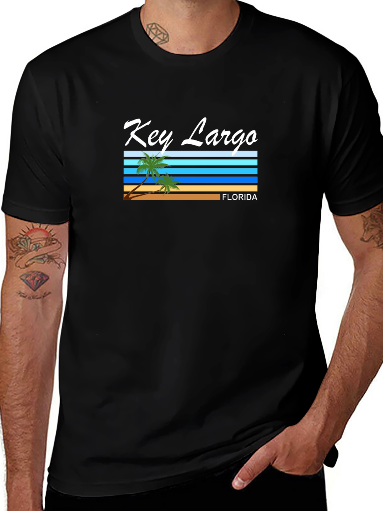 Key Largo Florida Graphic T-Shirt