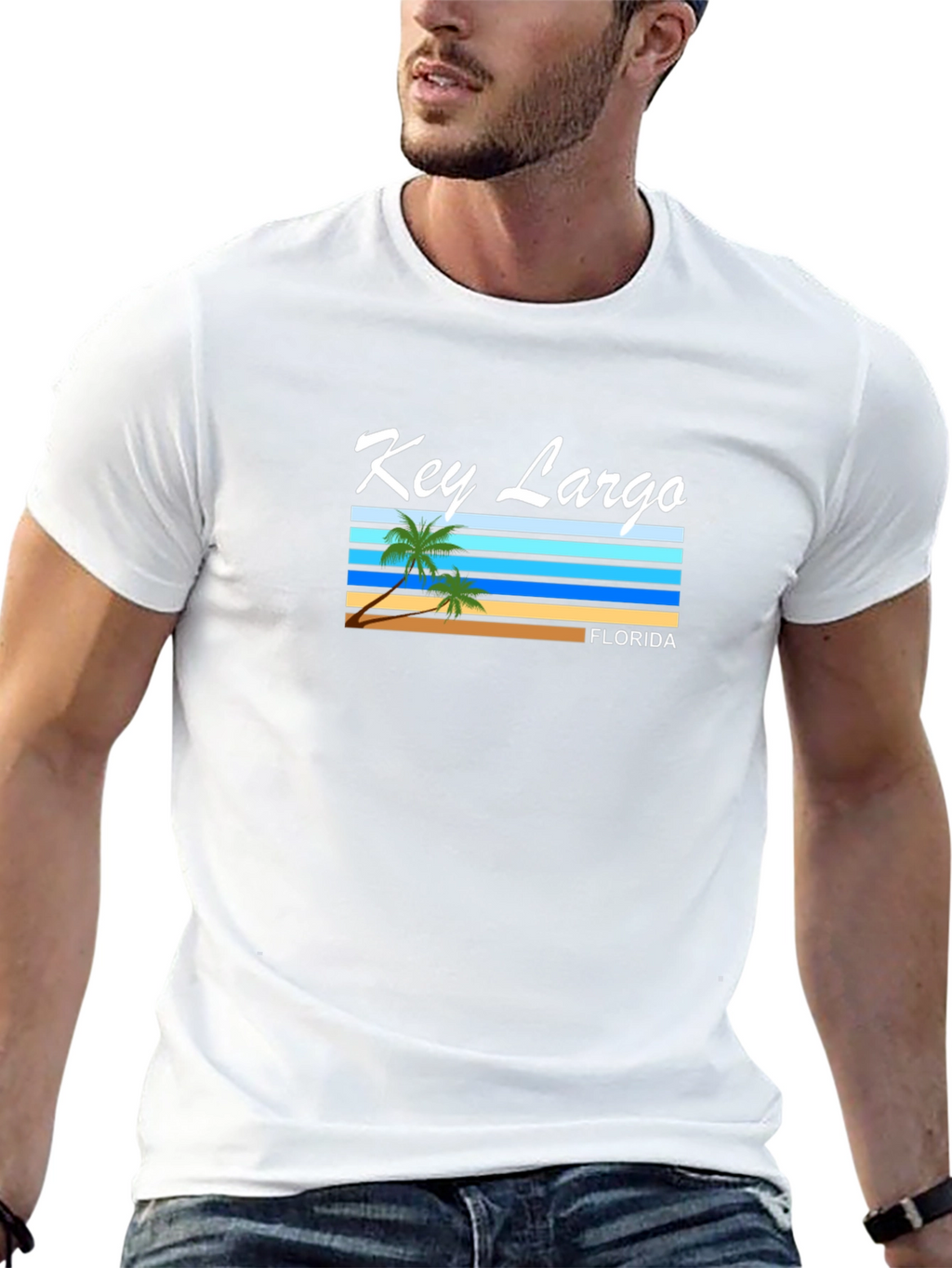 Key Largo Florida Graphic T-Shirt