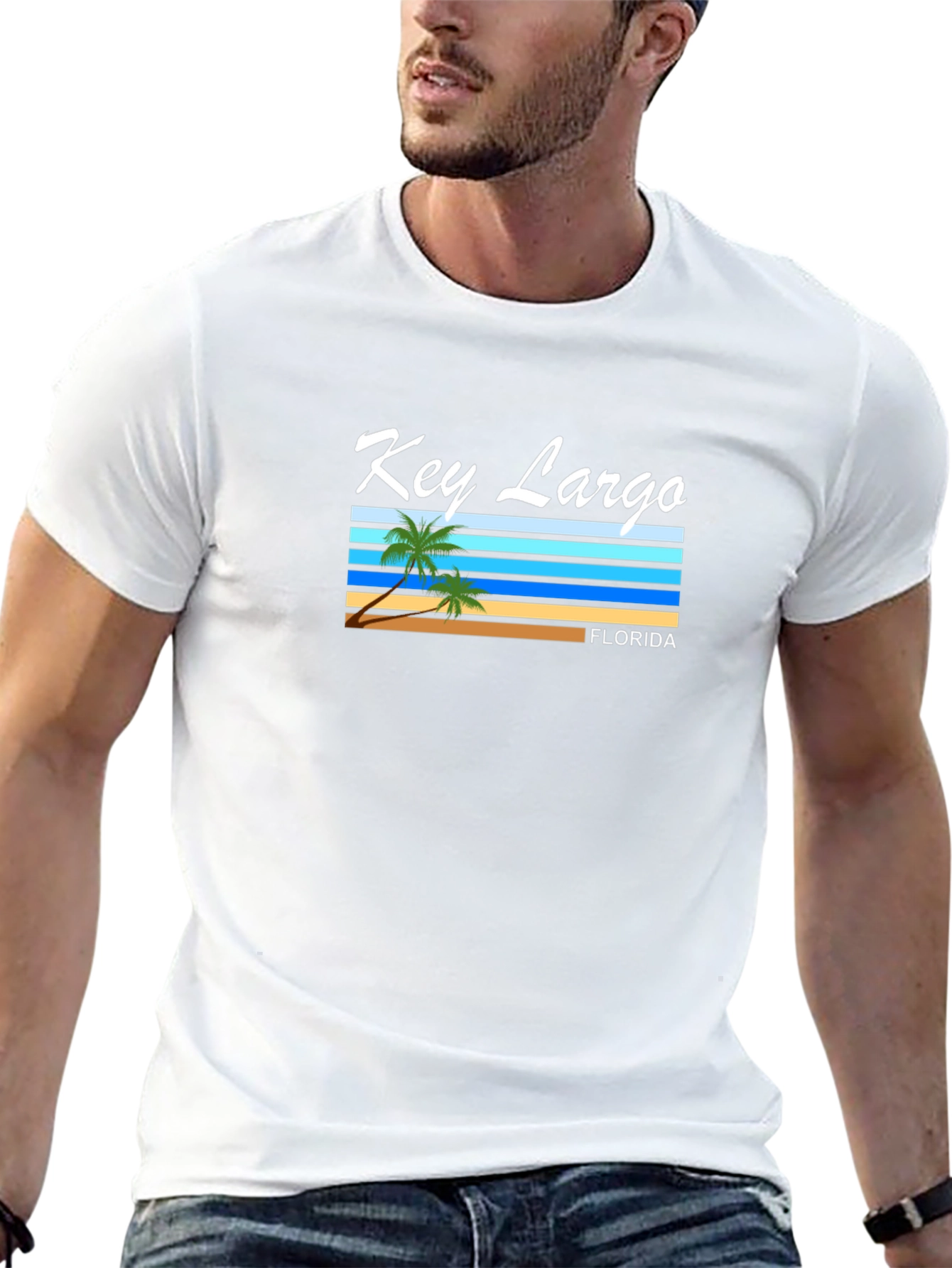 Key Largo Florida Graphic T-Shirt