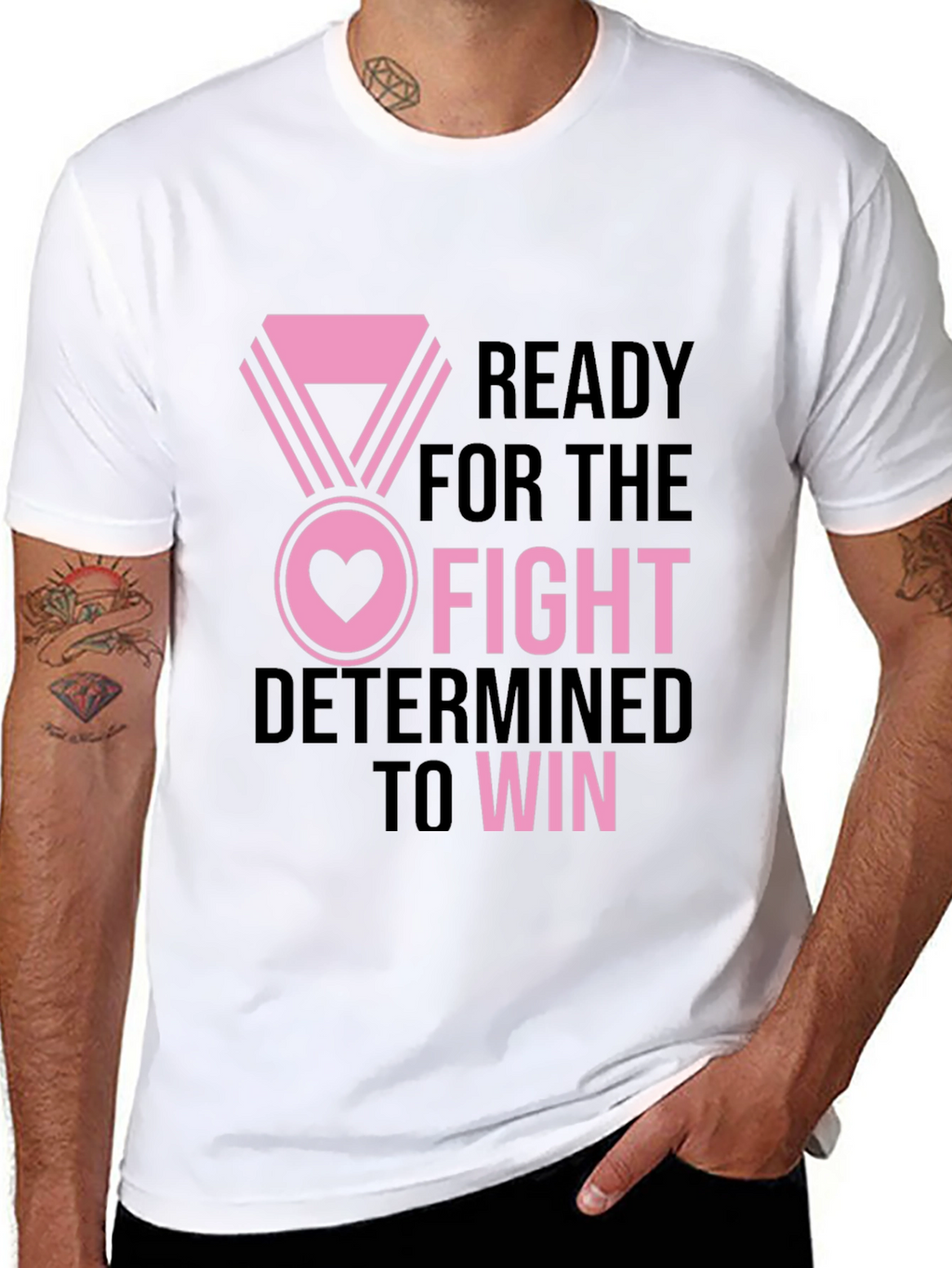 Fight To Win Breast Cancer Awareness T-Shirt