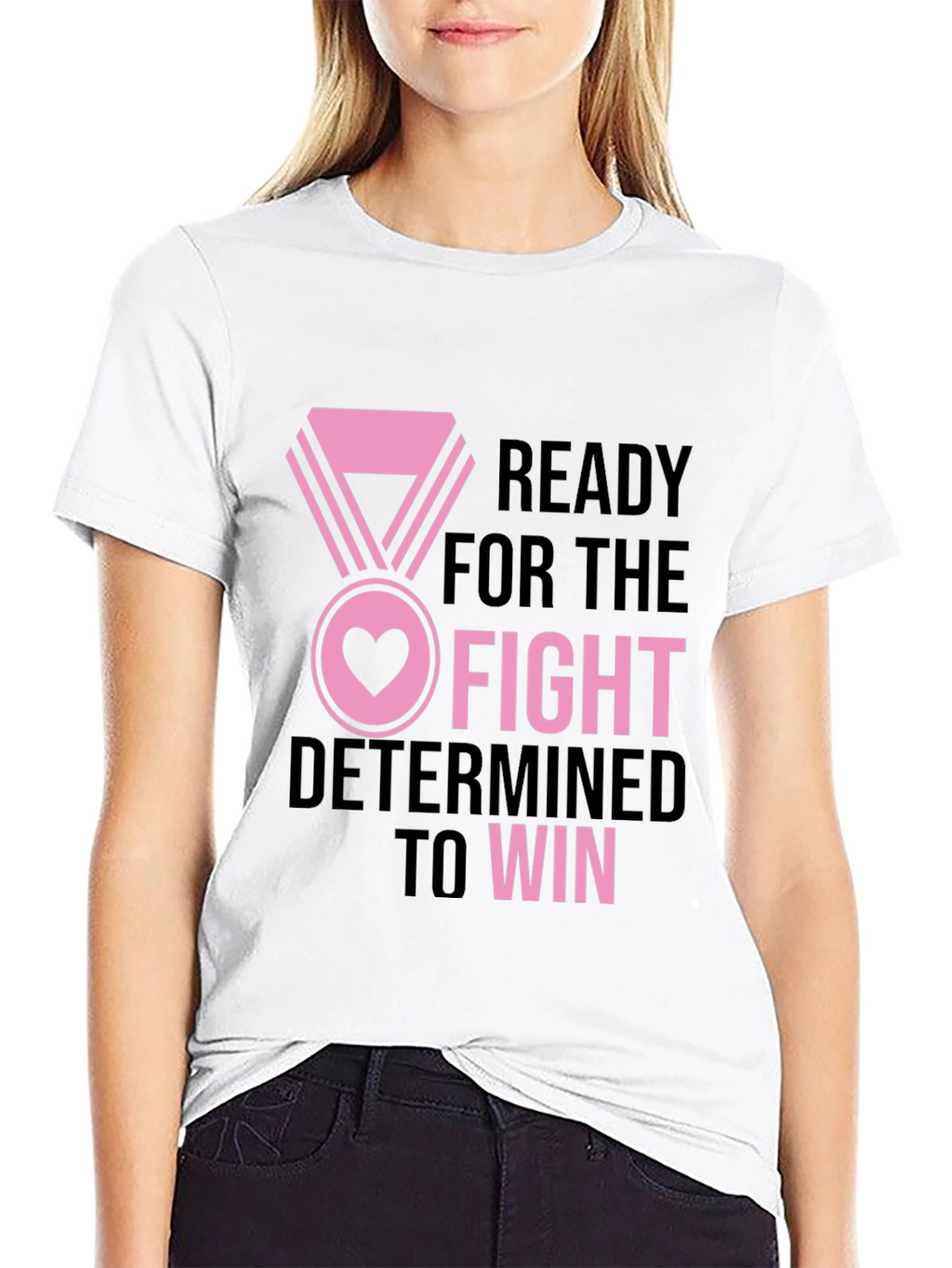 Fight To Win Breast Cancer Awareness T-Shirt