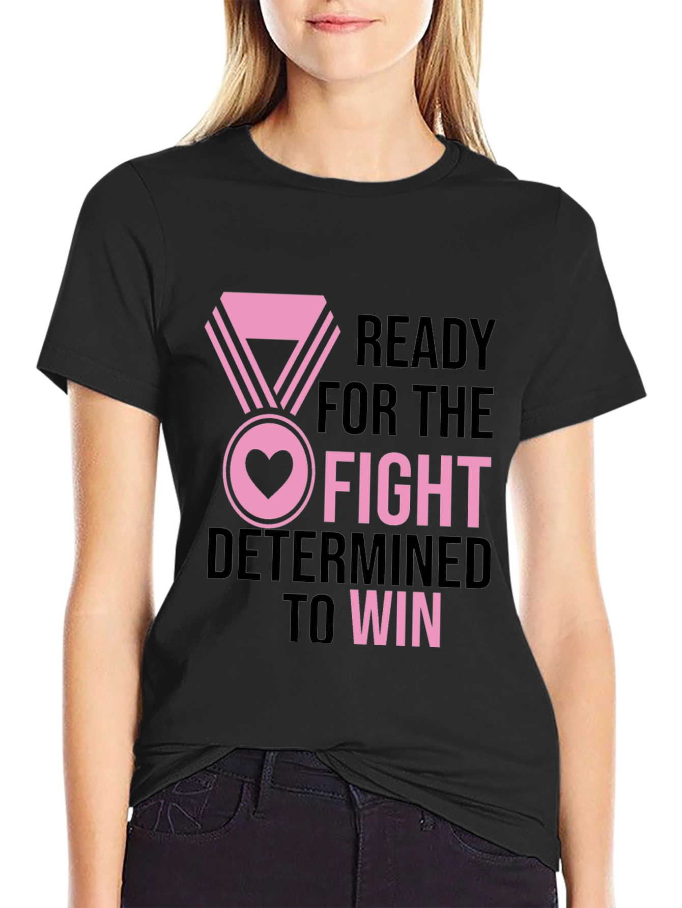 Fight To Win Breast Cancer Awareness T-Shirt