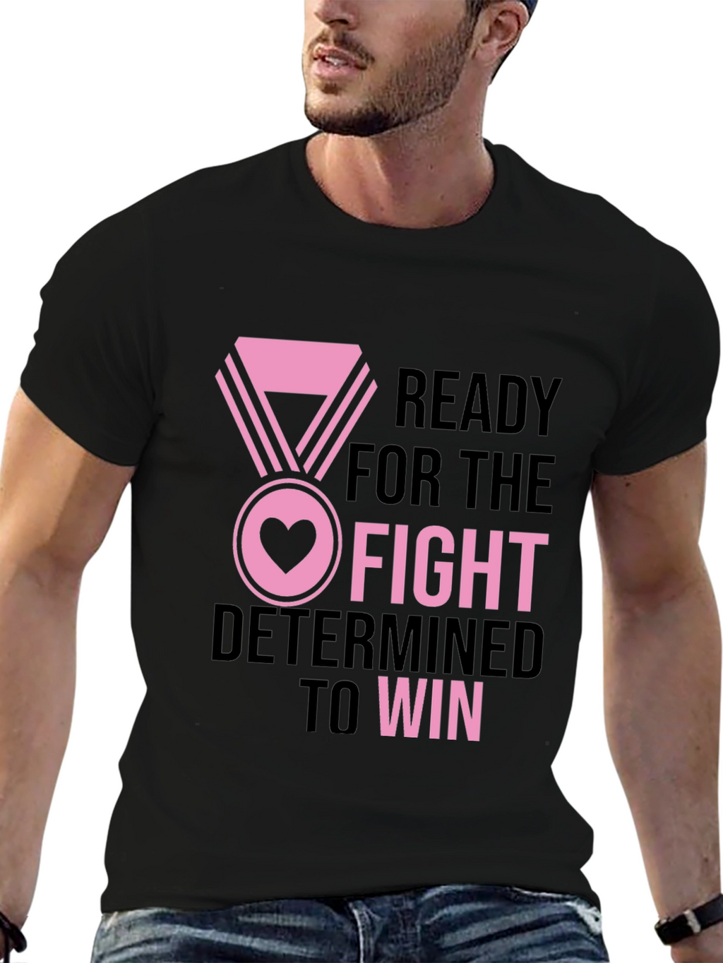 Fight To Win Breast Cancer Awareness T-Shirt