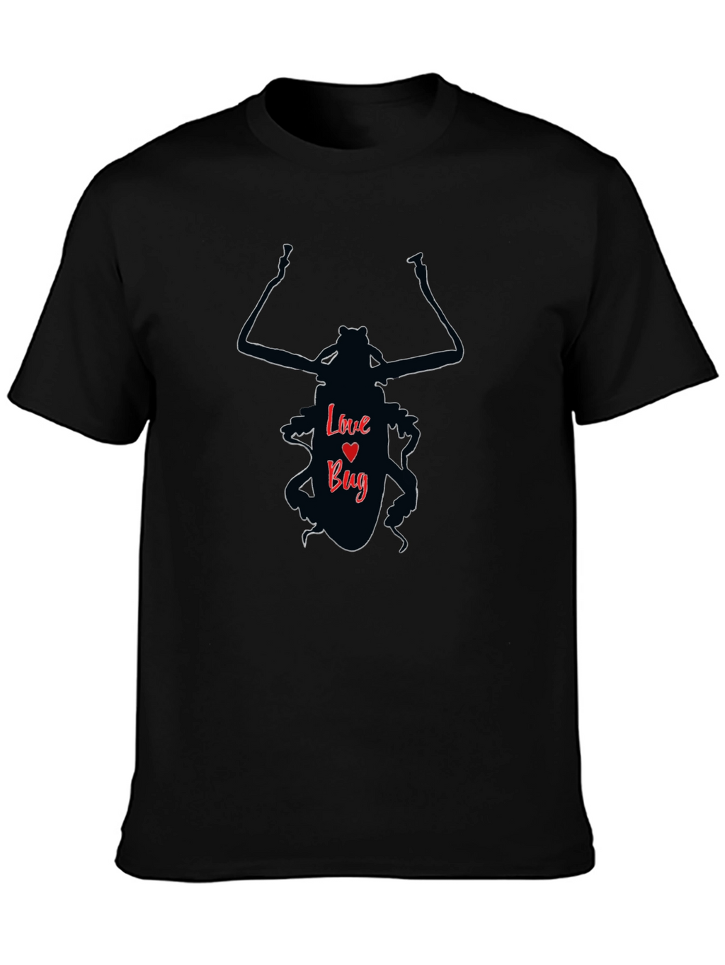 Love Bug T-Shirt - Fun Insect Valentines Day Tee