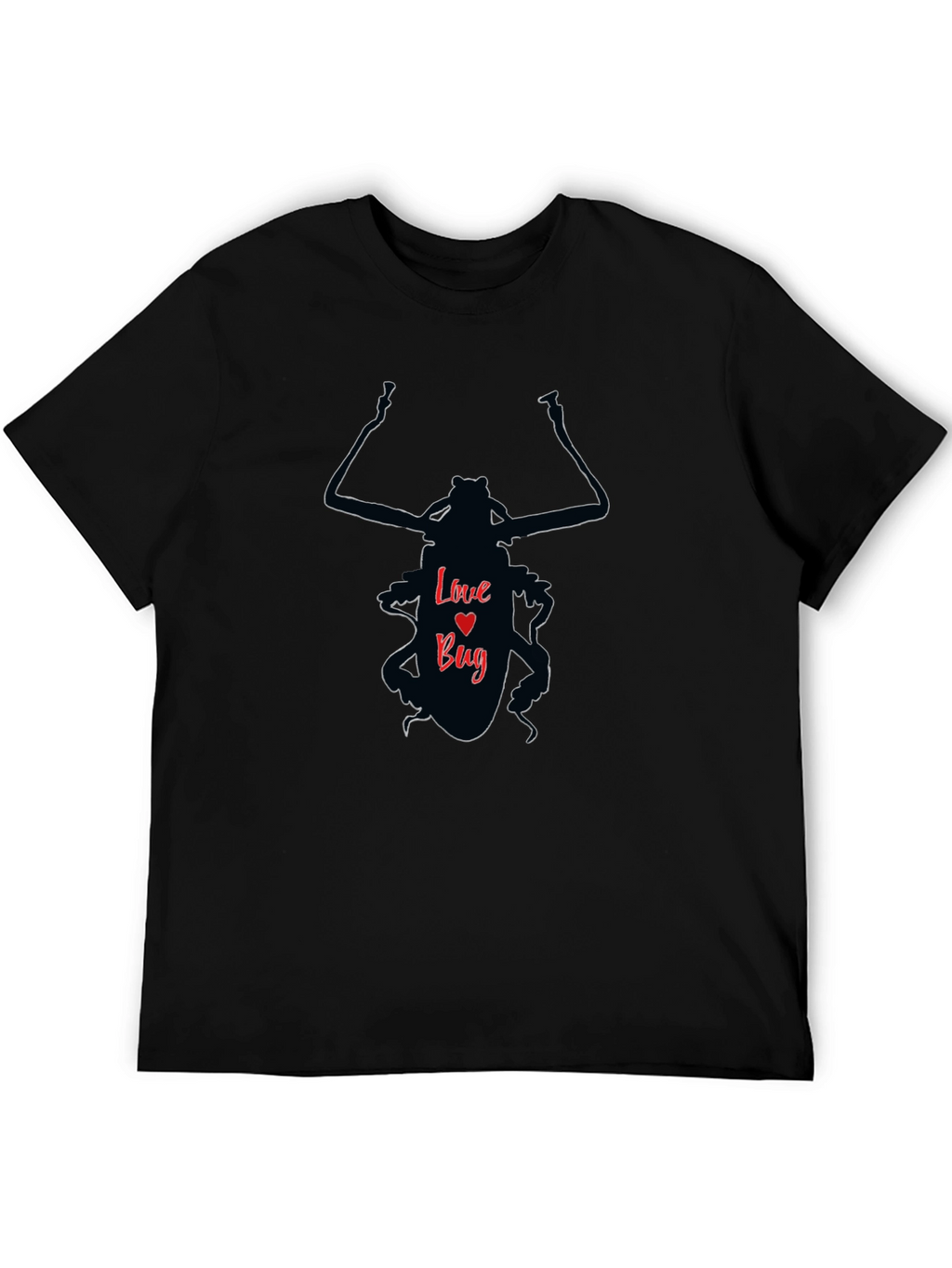 Love Bug T-Shirt - Fun Insect Valentines Day Tee