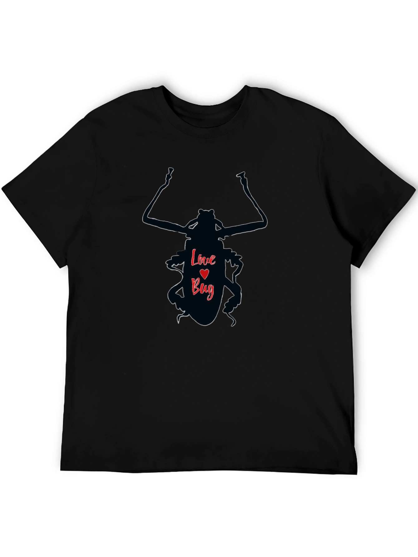 Love Bug T-Shirt - Fun Insect Valentines Day Tee