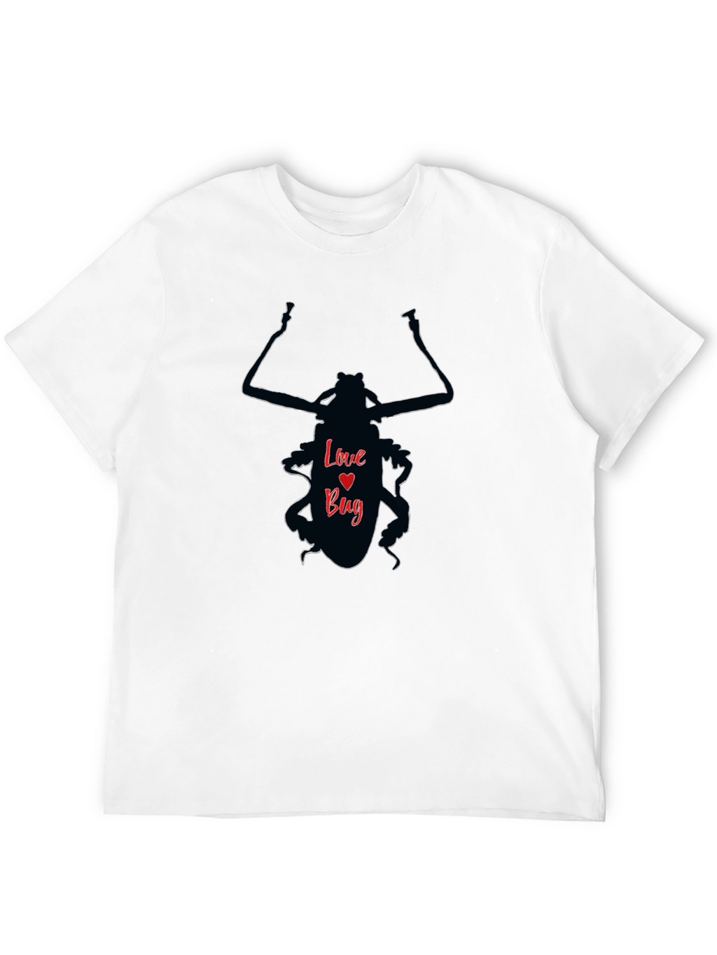Love Bug T-Shirt - Fun Insect Valentines Day Tee