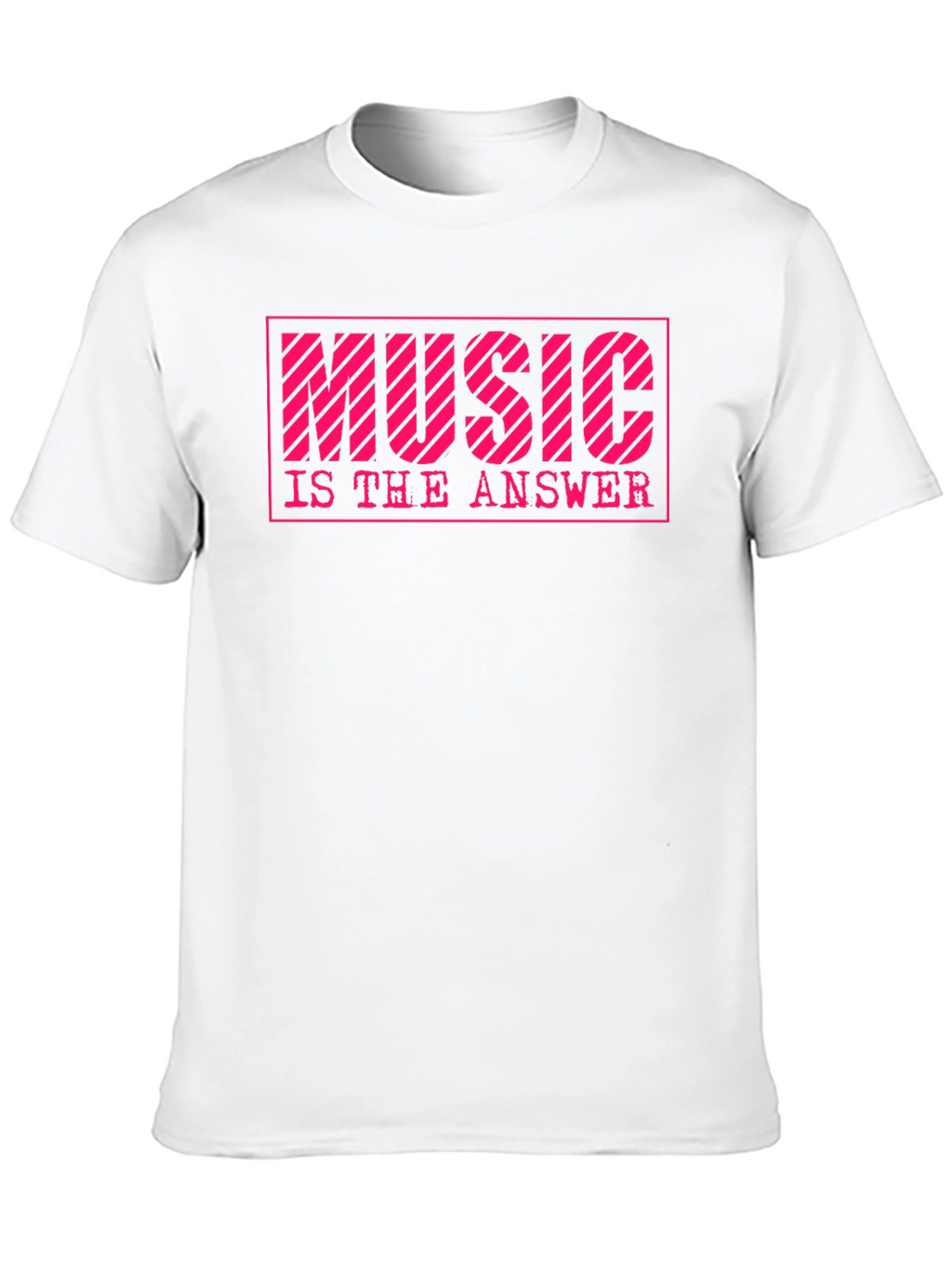 Music is the Answer Graphic T-Shirt