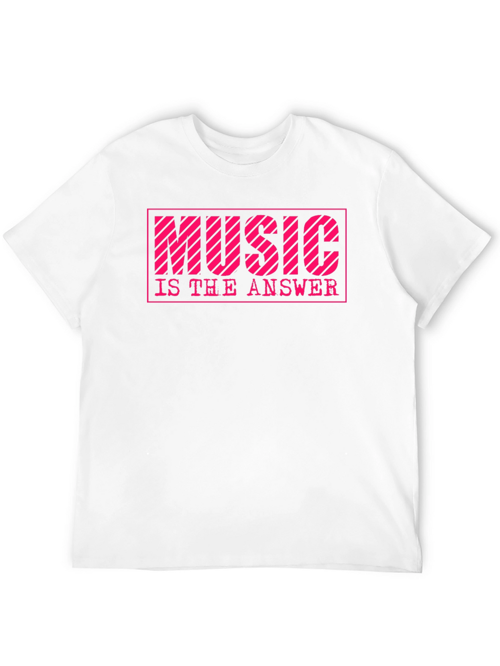 Music is the Answer Graphic T-Shirt