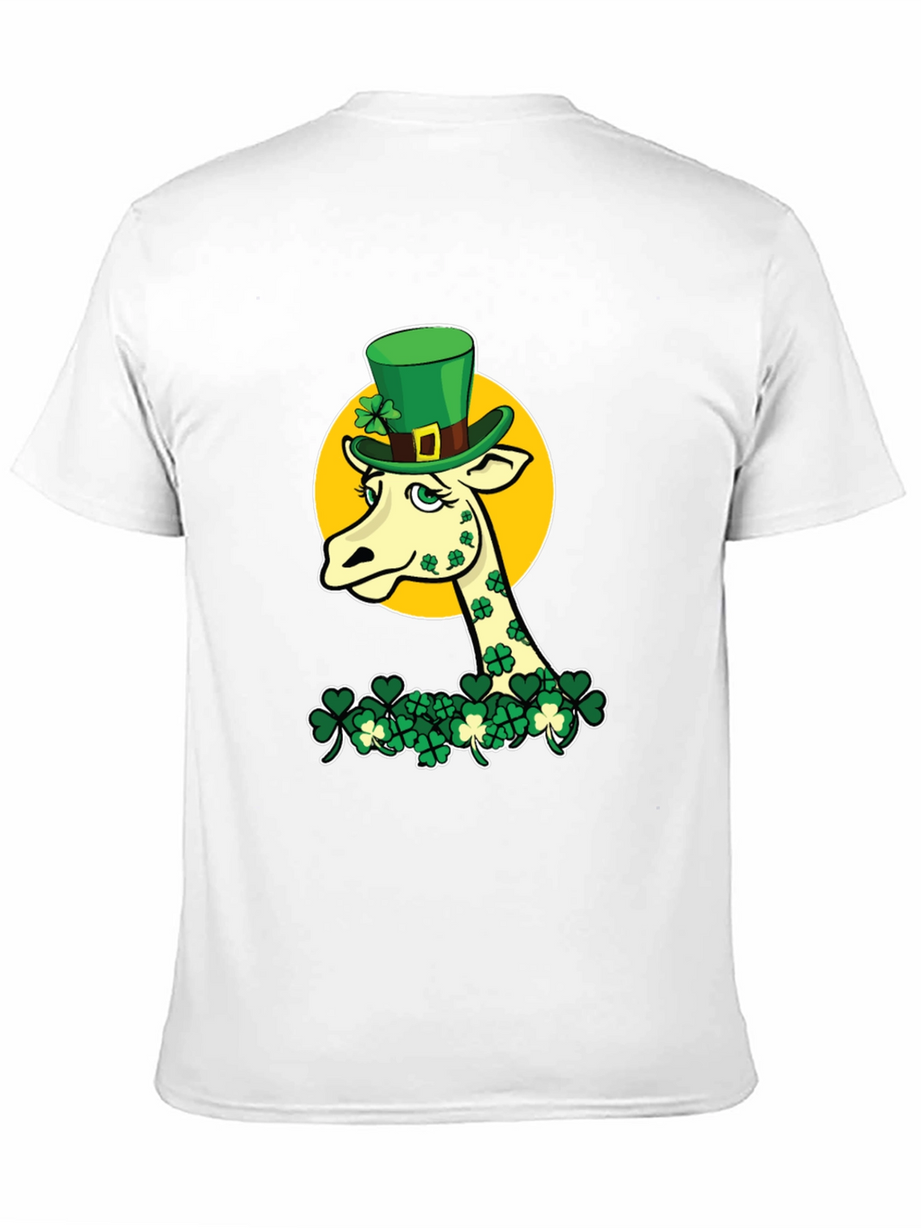 St. Patricks Day Giraffe Graphic Tee