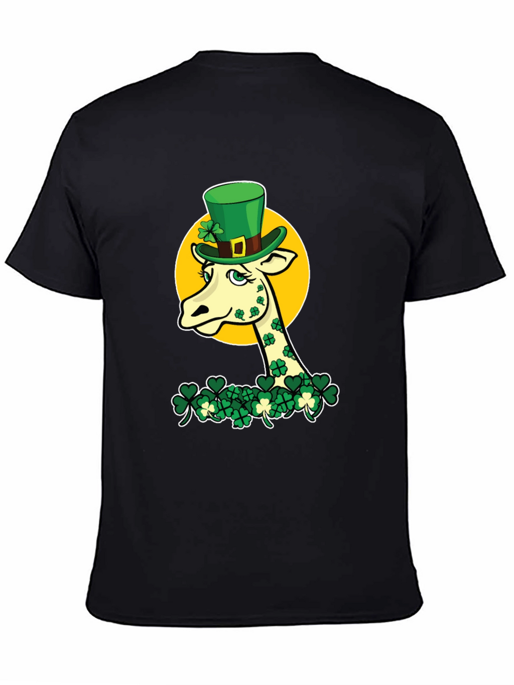 St. Patricks Day Giraffe Graphic Tee