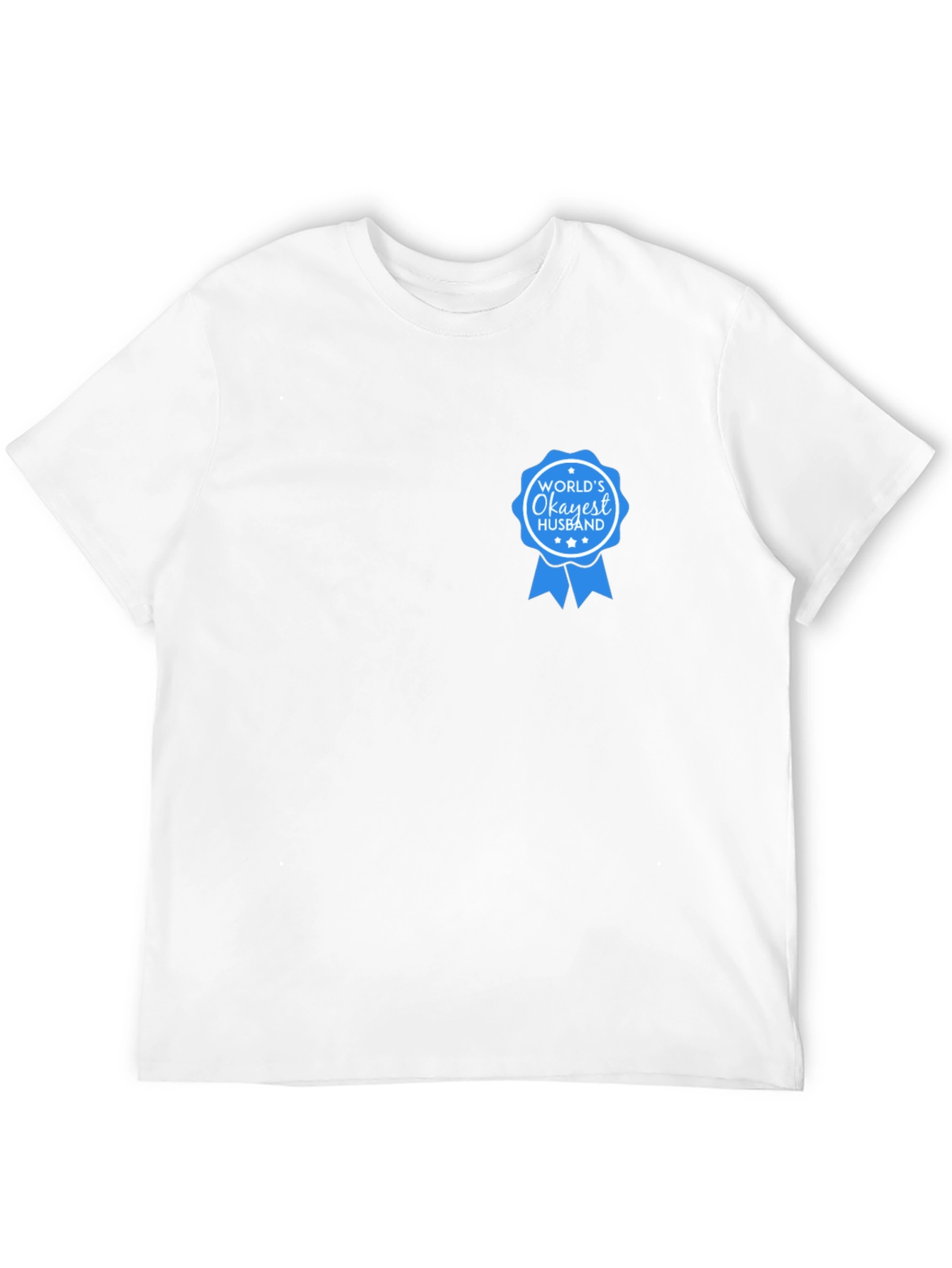 Worlds Okayest Husband Graphic Tee - Black