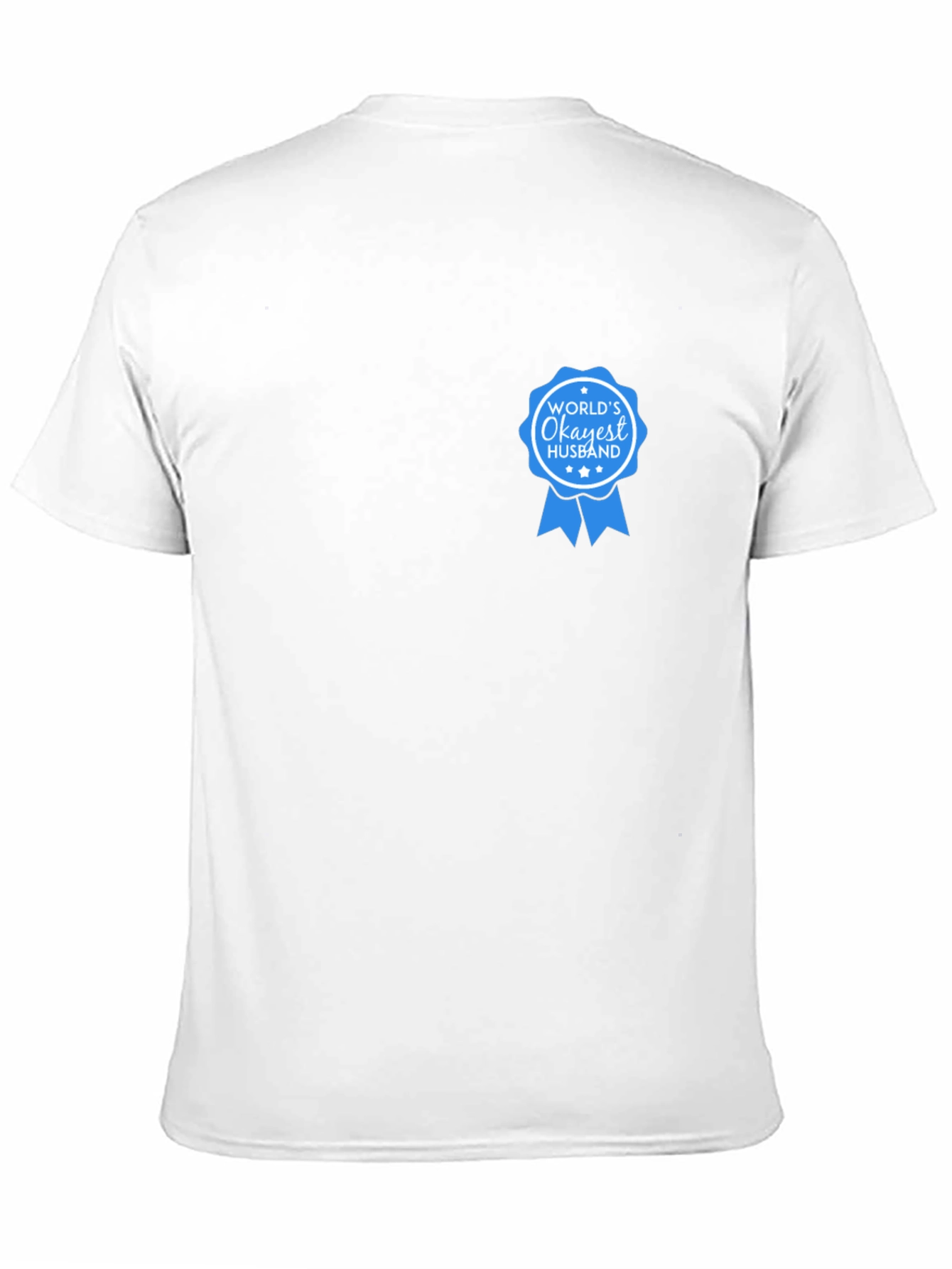 Worlds Okayest Husband Graphic Tee - Black