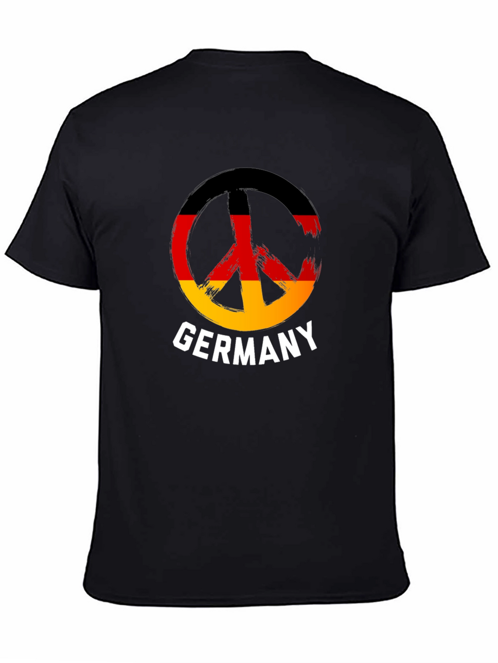 Germany Peace Symbol Tee - Black