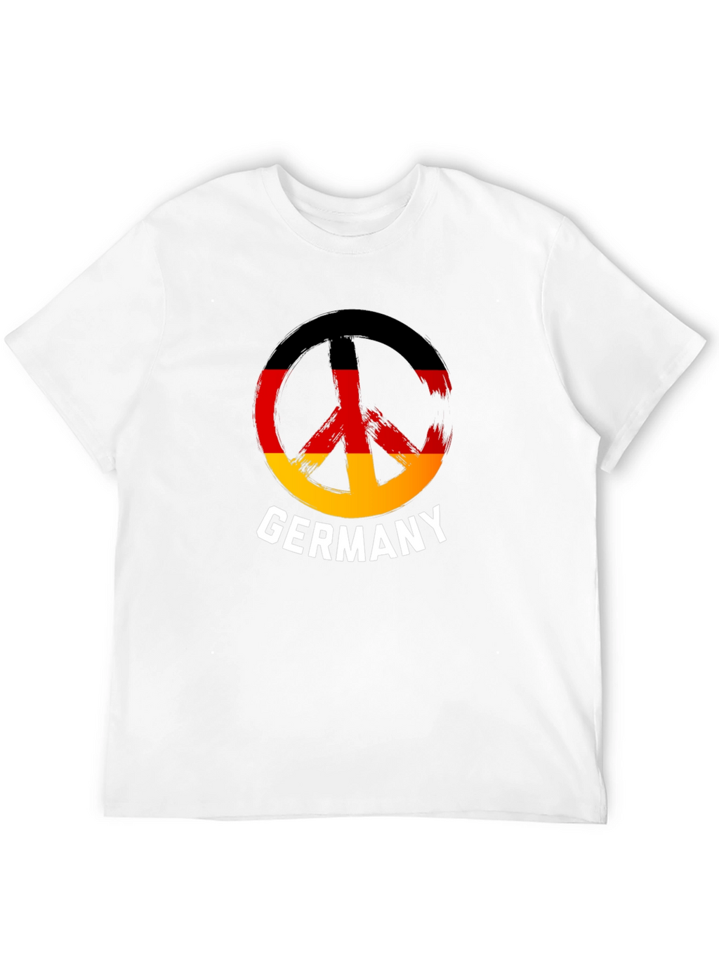 Germany Peace Symbol Tee - Black