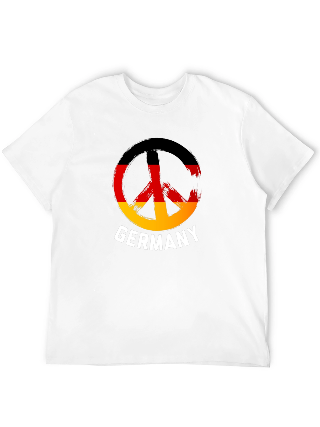 Germany Peace Symbol Tee - Black
