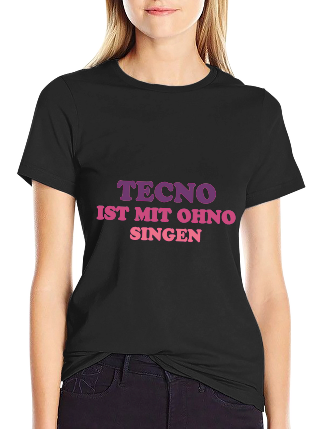 Techno Music T-Shirt - Sing Without Words