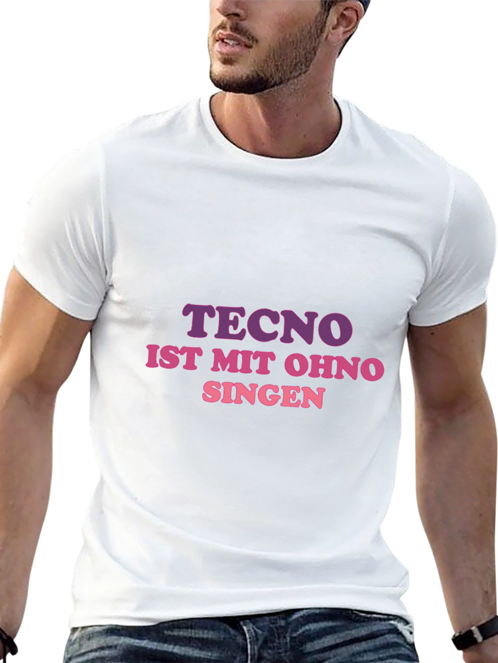 Techno Music T-Shirt - Sing Without Words