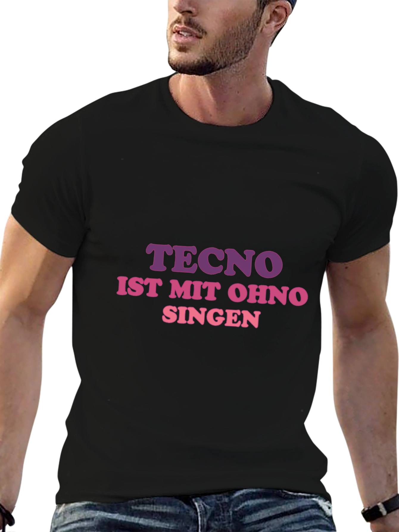 Techno Music T-Shirt - Sing Without Words