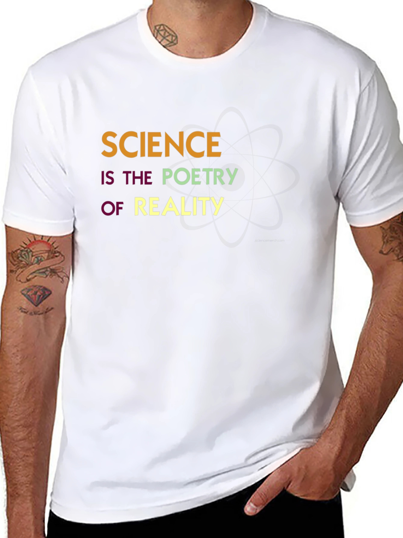 Science is Poetry T-Shirt - Premium Cotton Tee