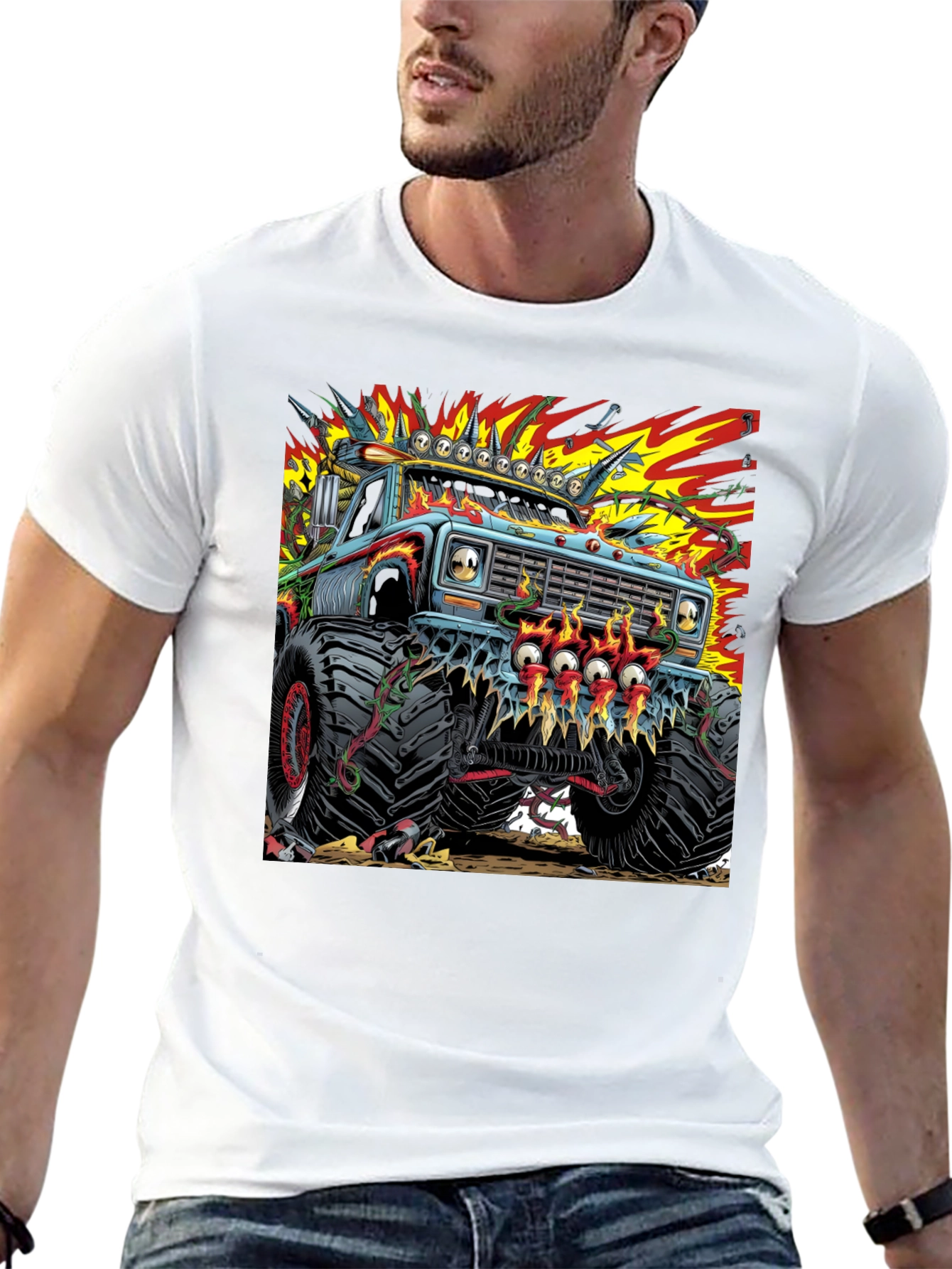 Monster Truck Graphic Tee