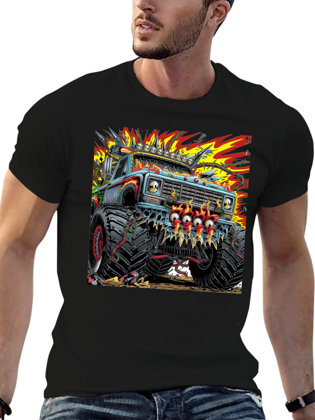 Monster Truck Graphic Tee