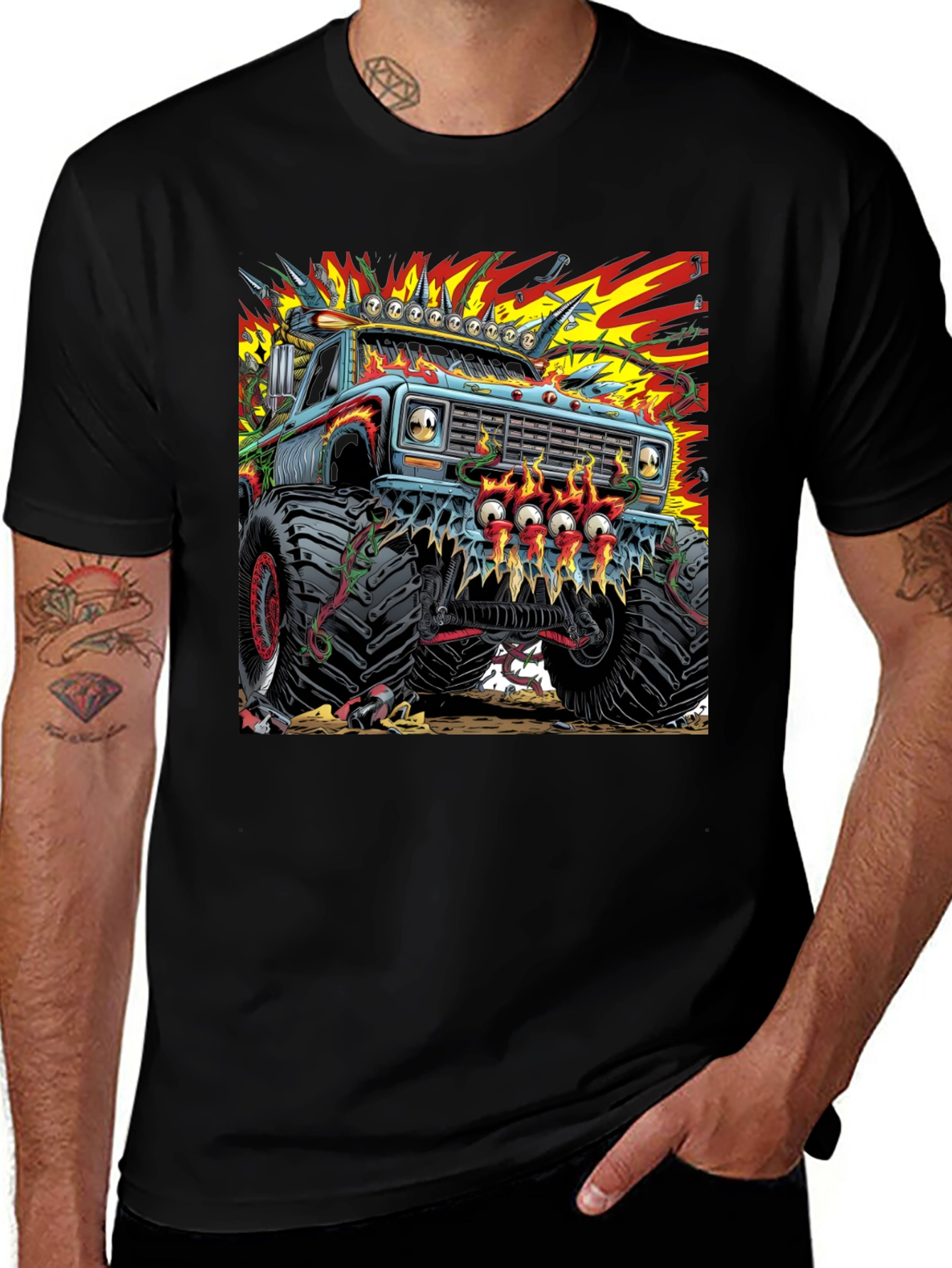 Monster Truck Graphic Tee