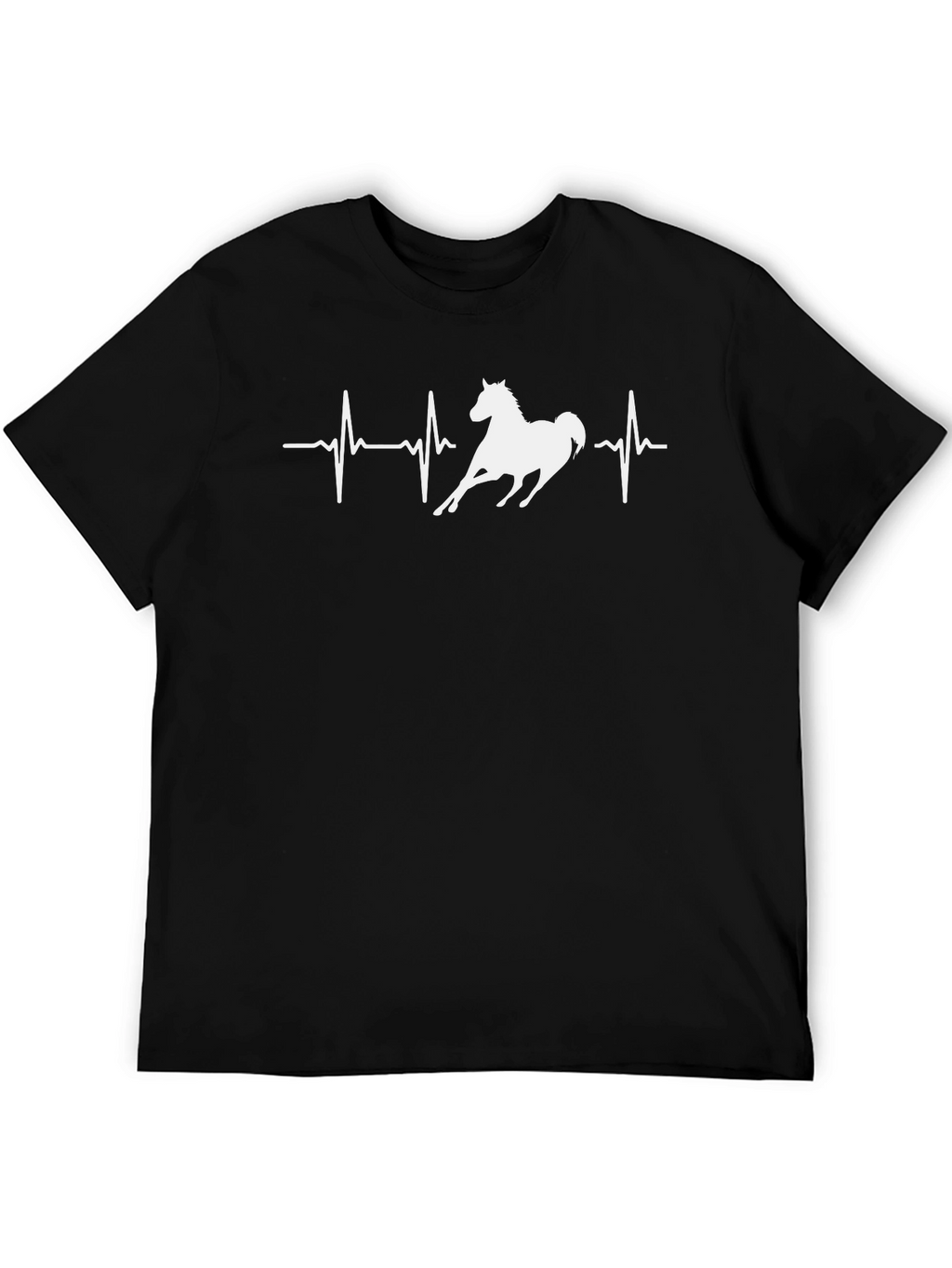 Horse Heartbeat T-Shirt - Equestrian Tee