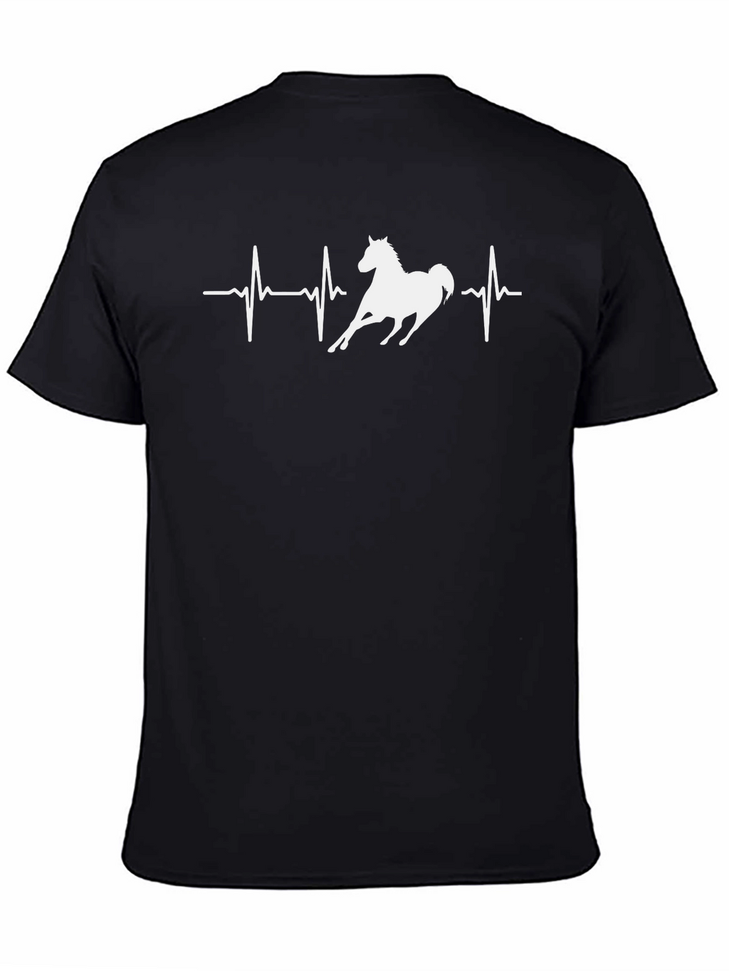 Horse Heartbeat T-Shirt - Equestrian Tee
